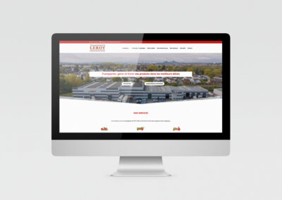 site internet Transports Leroy