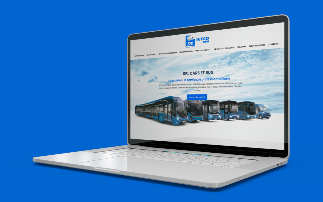 Site vitrine SPL Cars et Bus