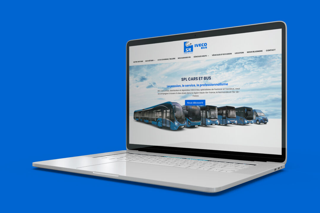 Site vitrine SPL Cars et Bus